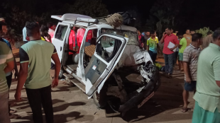 Fatal Accident Near Patradevi Border Check Post Leaves One Dead and Several Injured