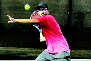 Siddharth Nunes advances in men’s singles event 