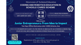 Empowering Junior Innovators: CARES Entrepreneurship Boot Camp 2024