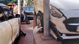 Reckless Driving Leads to Accident and Damage to three vehicles in Tonca, Panjim