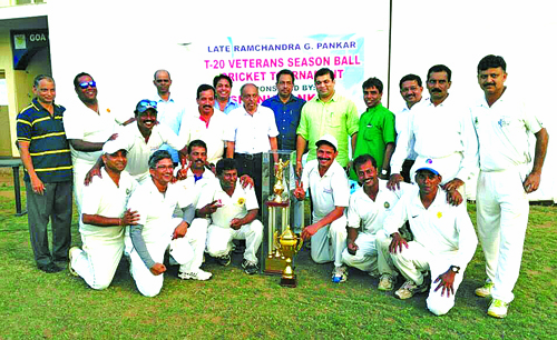 Margao Veterans win T-20 cricket
