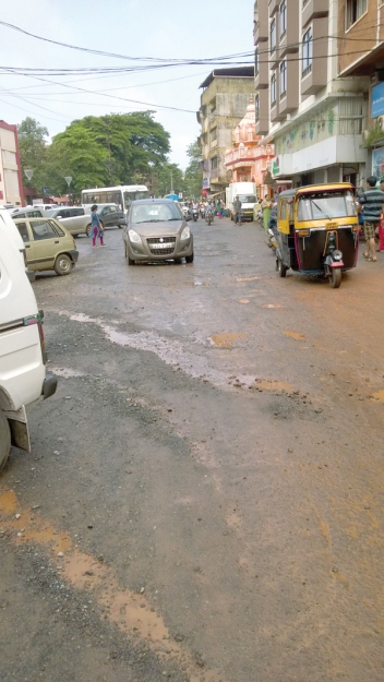 Mapusa market, a clumsy show of our government