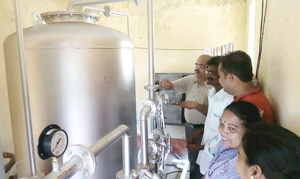 Shelpe villagers finally get  water filtration plant