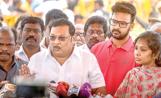 Expelled Alagiri claims loyal DMK workers with him