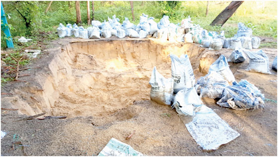 Colva resident complains of  illegal sand mining