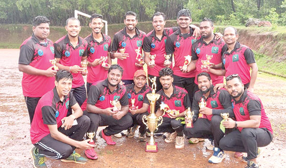 Fire Hunks Keri PL cricket champs