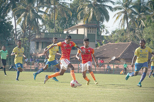 Marcus treble helps Sporting win; Dempo salvage point
