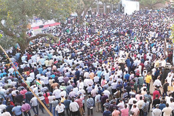 Margao meeting witnesses a sea of protestors against CAA
