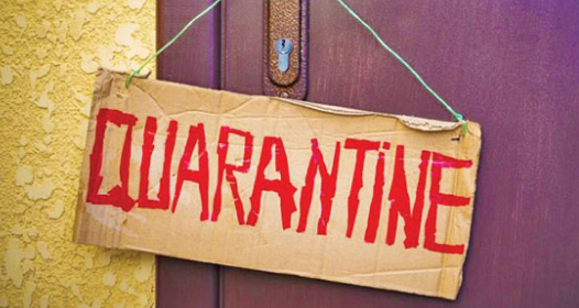 Most travellers opt for home quarantine