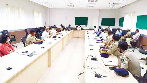 Dy CM holds joint meeting on COVID-19 in Margao
