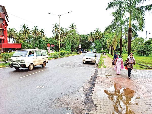 The road to health is a long walk for visitors to the  South Goa district hospital