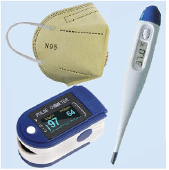 Govt to distribute free kits containing oximeter, thermometers, masks