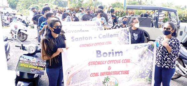 GKN rally: Coal pollution  will destroy Goa’s tourism