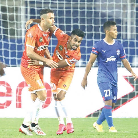Angulo brace helps Gaurs rescue a point in season-opener