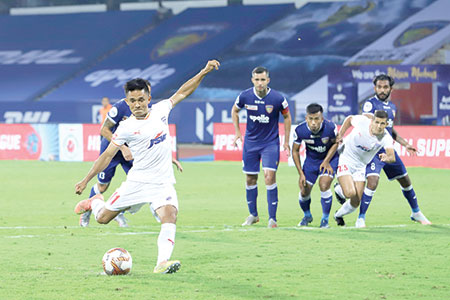 Chhetri gives Bengaluru FC first win