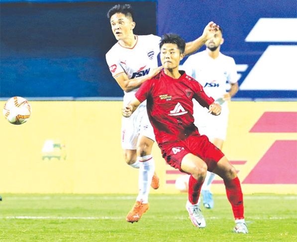 BFC, NorthEast United share the spoils