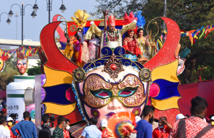 Herald: Amchim Follam wins traditional category at Margao carnival ...