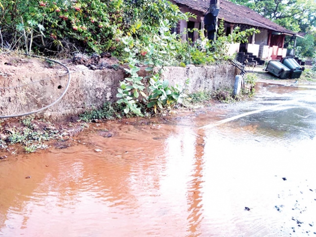 Navelim ‘repaired’ PWD pipeline ruptures once again 