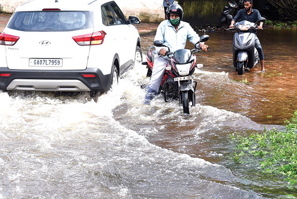 Goa put on red alert; heavy rains likely today and tomorrow