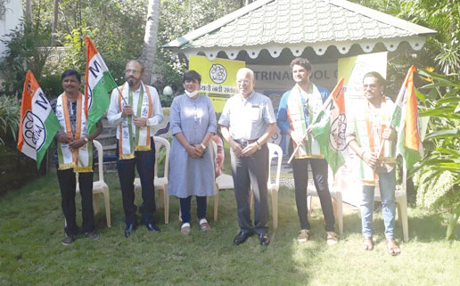 Fatorda Cong Block office-bearers join Trinamool Congress