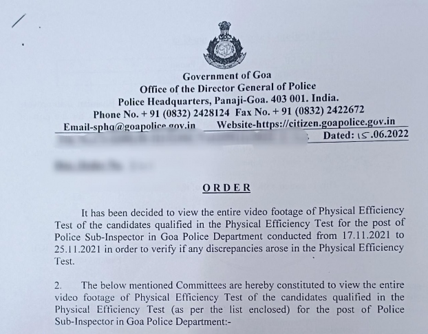 Goa Police launch inquiry into PSI recruitment scam