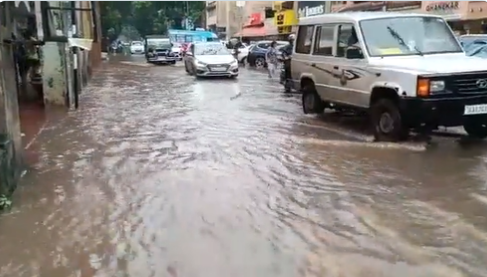 Despite pre-monsoon works, Panjim streets get flooded once again