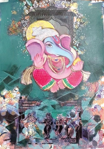 An exhibition dedicated to Lord Ganesh