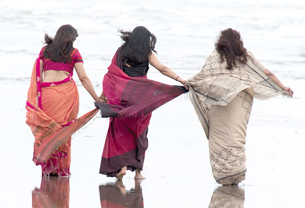 The glory of Goan women in sarees