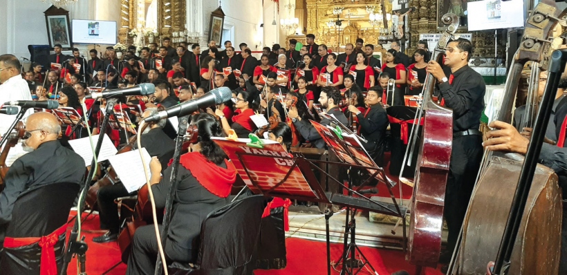 Cardinal Ferrao honoured with sacred music