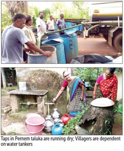 The ‘free water’ promised people of Pernem are “borrowing water” to survive