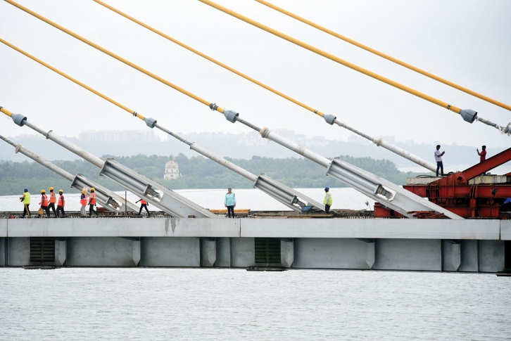 A BRIDGE TOO FAR: Goa is sitting on a 3 to 4-year delay of the new Zuari Bridge opening