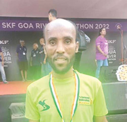 Adinew, Satovisha win 12th SKF Goa River Marathon 