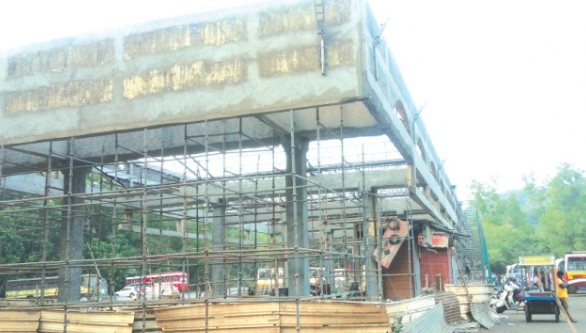 ‘Repair of dilapidated shed at Ponda’s KTC Bus Stand abandoned midway’