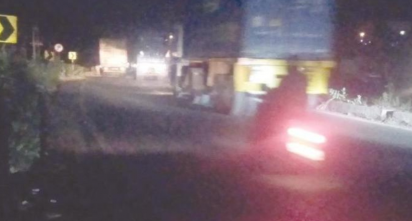 ‘Lights in darkness’ at Ponda bypass roads