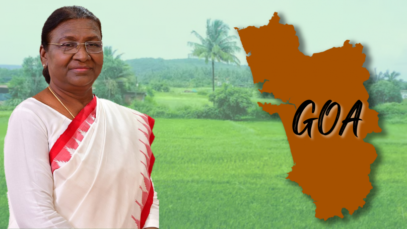 President of India Droupadi Murmu embarks on a 3-day Goa visit