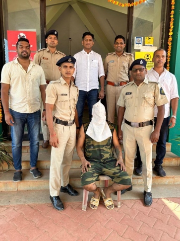 Anjuna Police Arrest One in Narcotics Raid