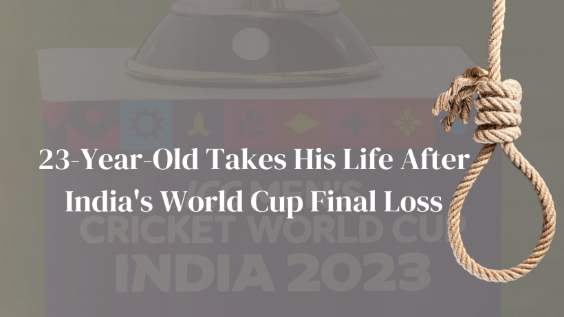 Tragic Suicide in West Bengal: 23-Year-Old Takes His Life After India's World Cup Final Loss