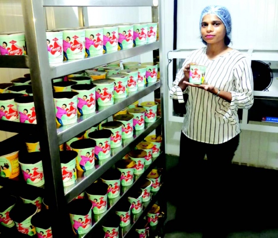 Overcoming struggles to taste success, Vilma and Savio aspire to take the national market by storm with their dairy products