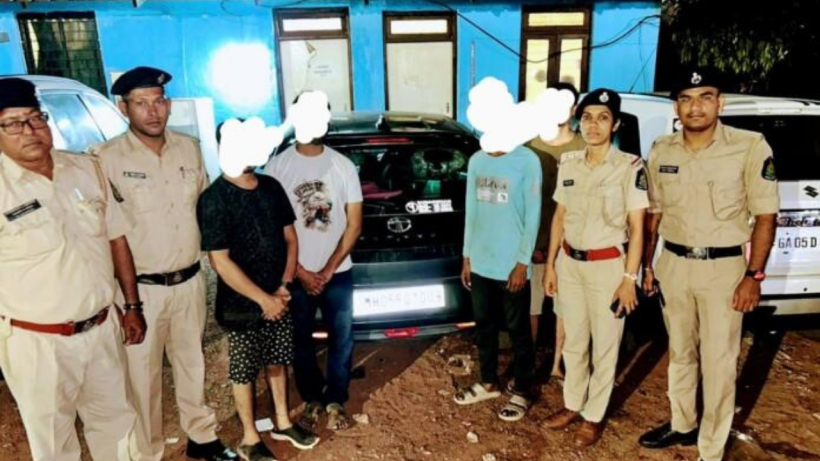 Three Tourists Arrested by Old Goa Police for Reckless Driving, Endangering Public Safety