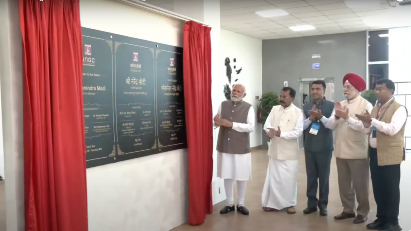 PM Modi inaugurates Sea Survival Training Centre at ONGC Betul