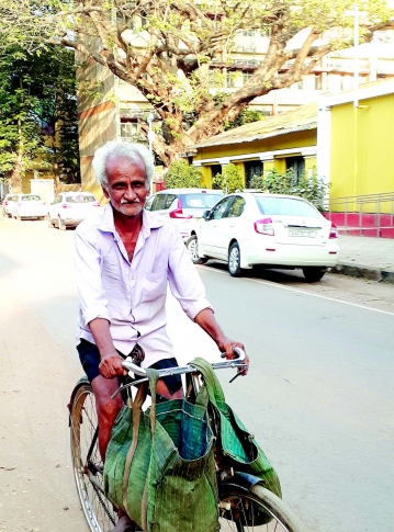 Panjim’s venerable milkman-social worker Sheikh Abdul Gaffar has pedalled through generations