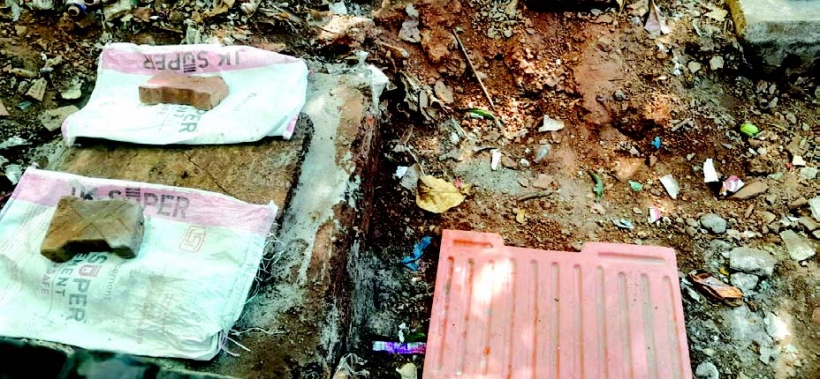 Broken septic tank inside South Goa police headquarters repaired after O Heraldo report