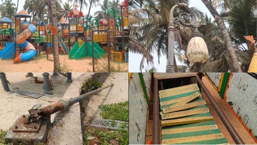 Colva residents lament over the deplorable condition of the Iconic Colva beach