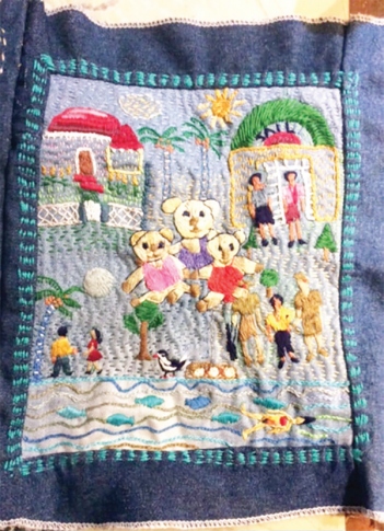A tribute in tales and thread: Carmona’s Savia Viegas narrates her mother’s stories through embroidery