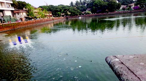 Aerators to improve Campal Lake’s water quality 