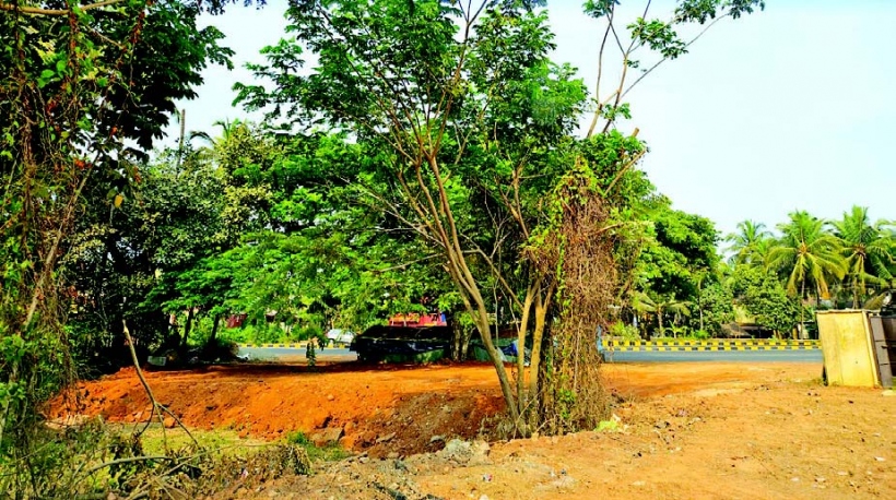 Agricultural land filled with mud in Navelim, locals demand probe