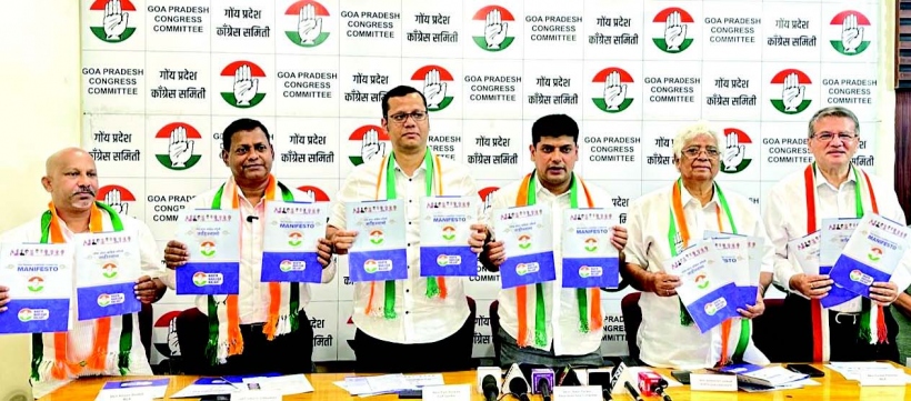 Congress releases 21-point manifesto,  promises to protect identity of Goa