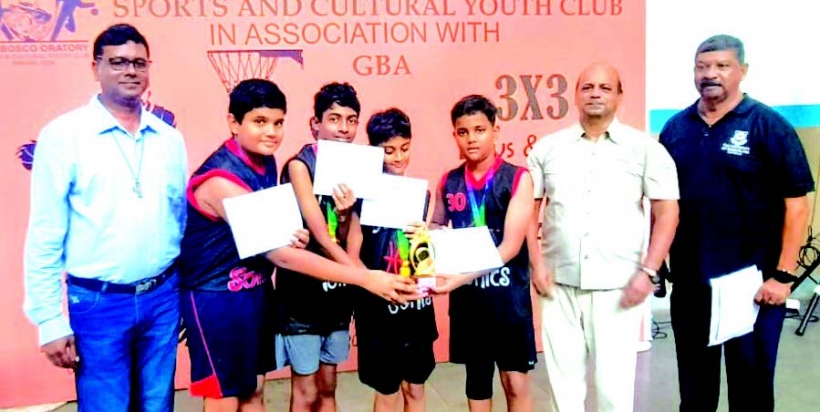 Euronation, Sharda Mandir School steal limelight at All-Goa 3X3 Basketball Tourney