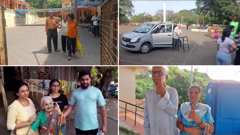 Senior citizens defy age to cast votes in Lok Sabha Elections 2024