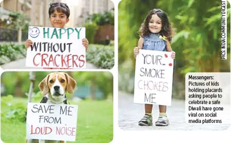 Herald: Have a blast without a firecracker this Diwali